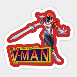 Leader V-Red! Sticker